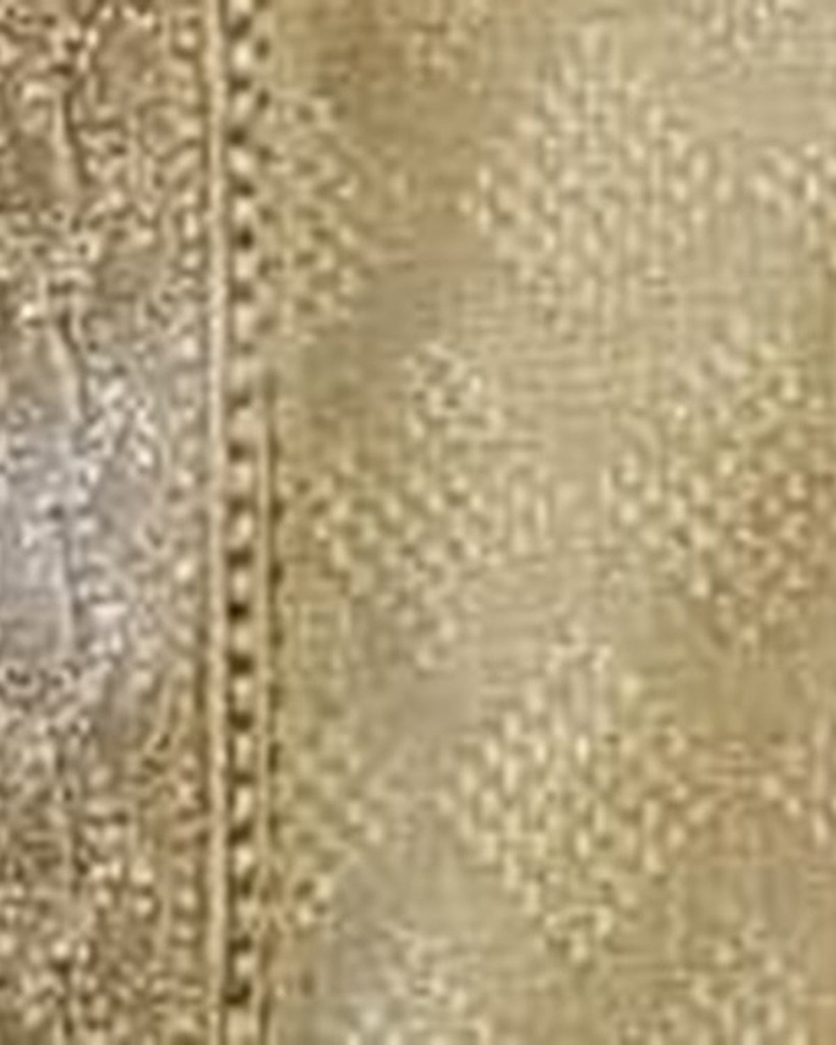 Golden Mustard kurta pajama set for men, fabric close-up