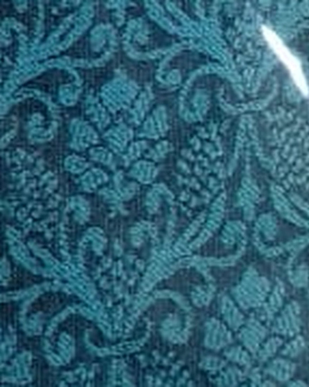 Deep Teal kurta pajama set for men, fabric close-up