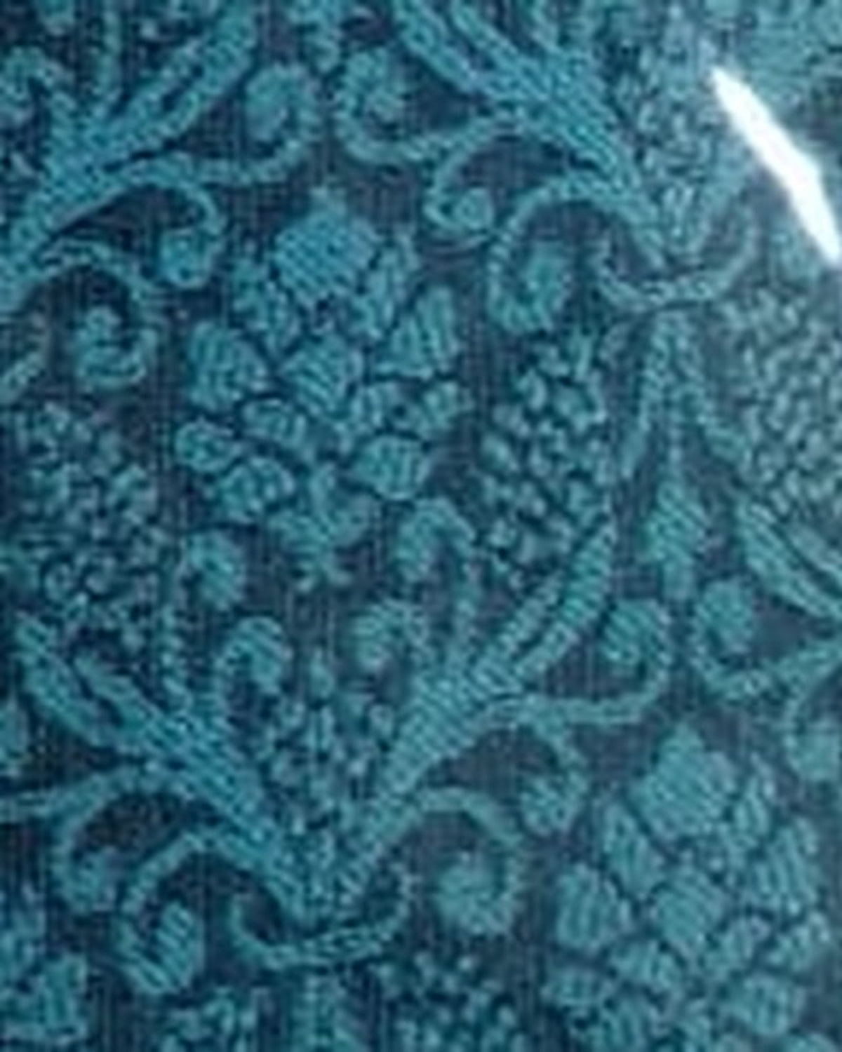 Deep Teal kurta pajama set for men, fabric close-up