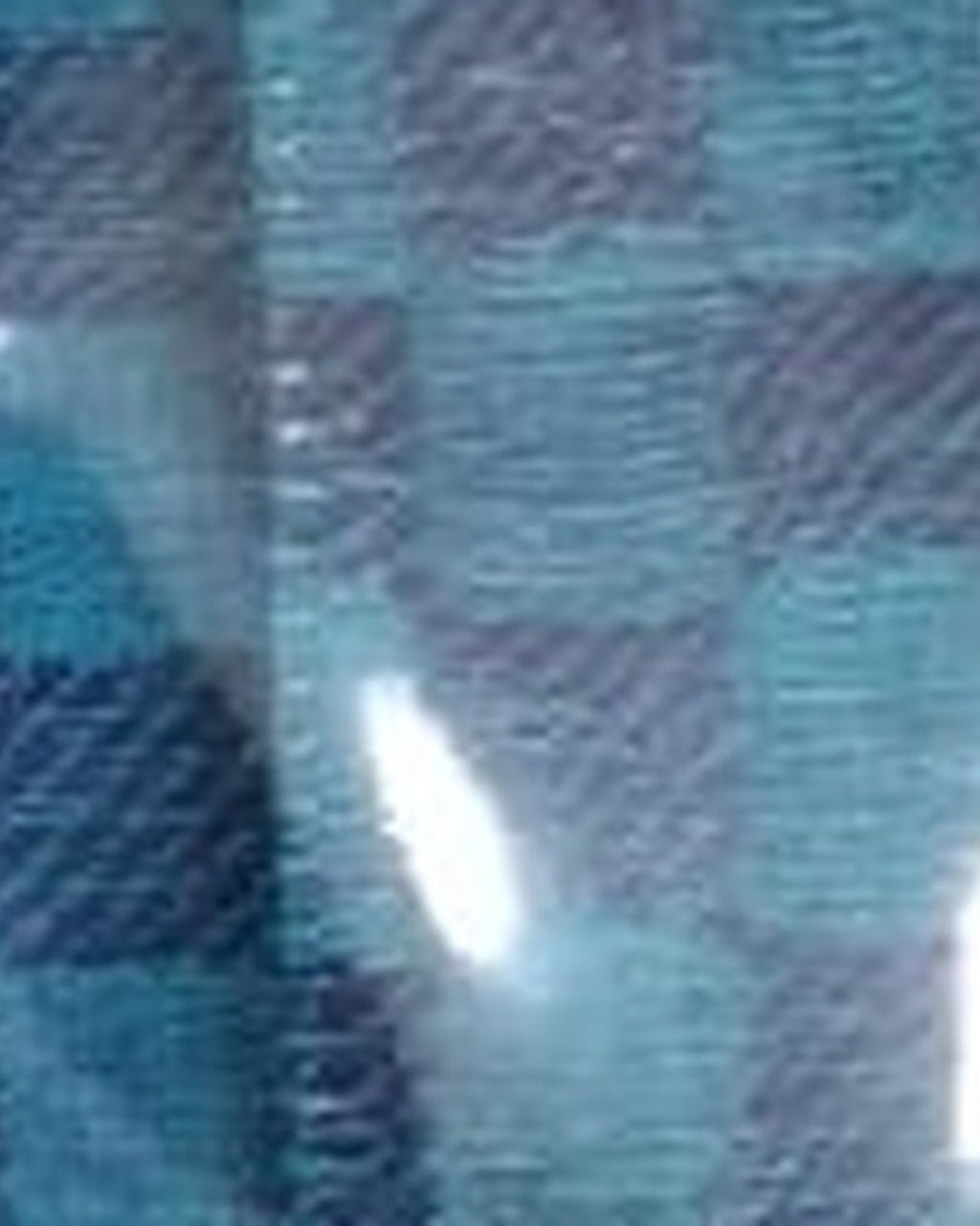 Blue Navy Checkerboard kurta pajama set for men, fabric close-up