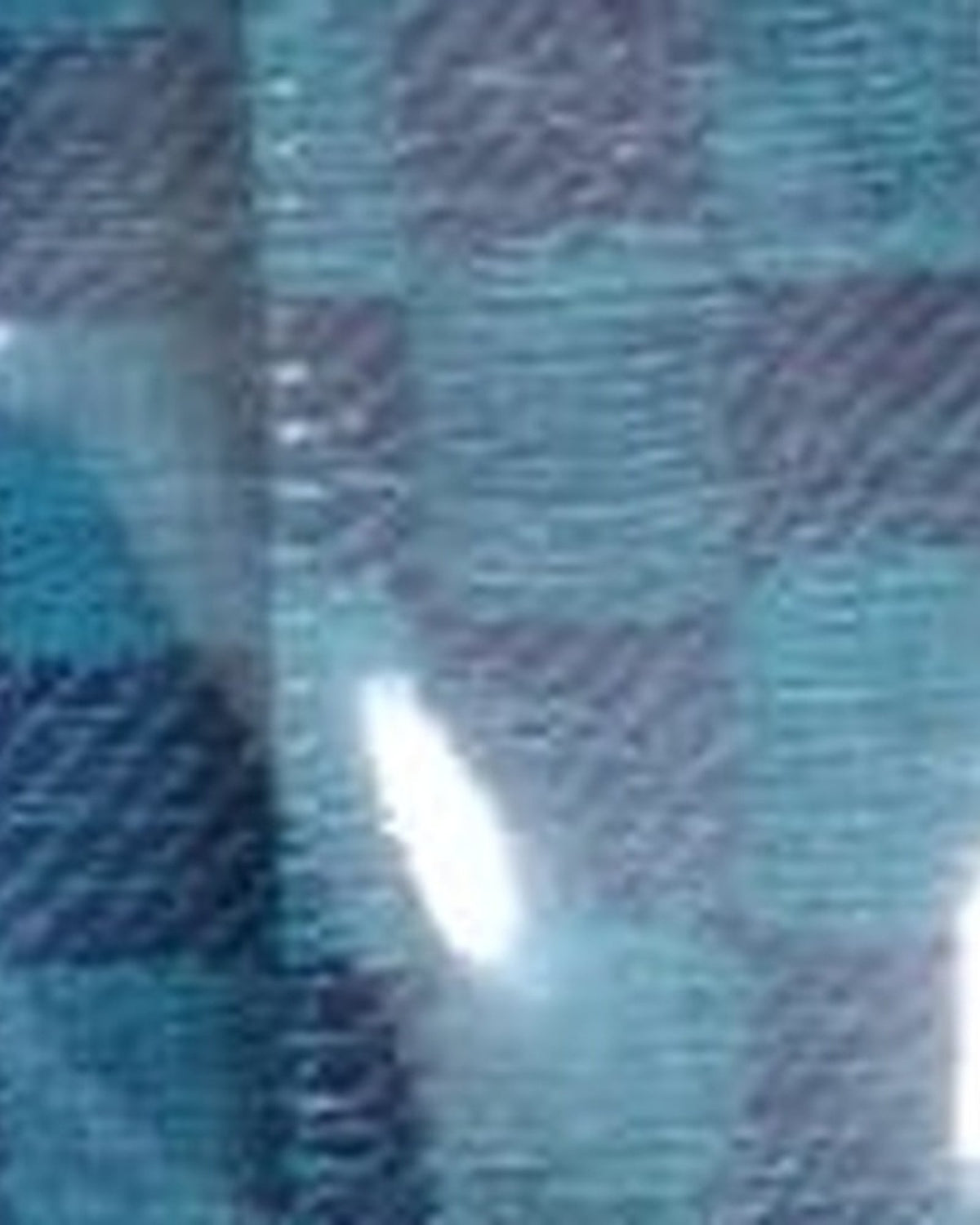 Blue Navy Checkerboard kurta pajama set for men, fabric close-up