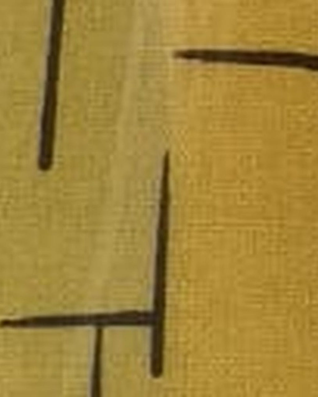 Mustard Geometric Print kurta pajama set for men, fabric close-up